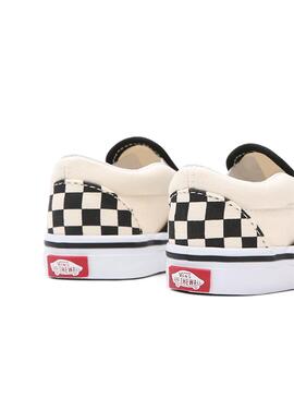 Chaussures Vans Classic Slip On Noir pour Mini