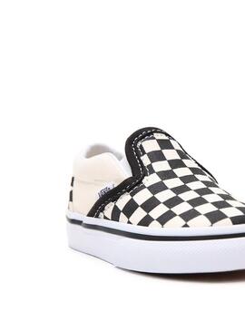Chaussures Vans Classic Slip On Noir pour Mini