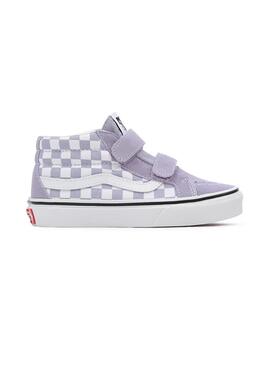 Baskets Vans Sk8 Mid Reissue Lila Pour Enfants