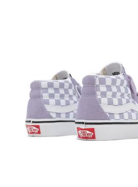 Baskets Vans Sk8 Mid Reissue Lila Pour Enfants