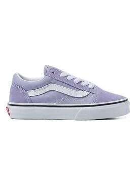 Baskets Vans Old Skool Lilas Pour Fille