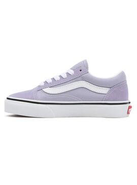 Baskets Vans Old Skool Lilas Pour Fille