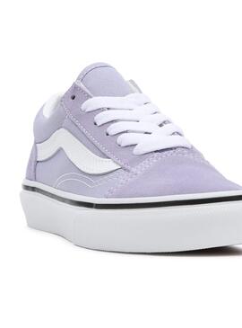 Baskets Vans Old Skool Lilas Pour Fille