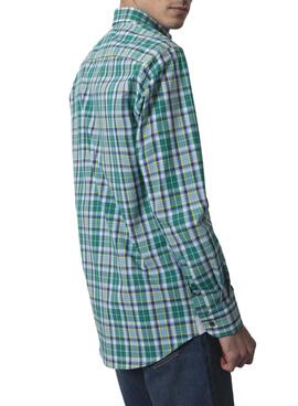 Chemise Klout Xoel Vert pour Homme