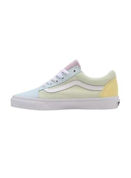 Baskets Vans Old Skool Couleur Theory Multi Femme