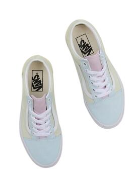 Baskets Vans Old Skool Couleur Theory Multi Femme