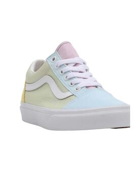 Baskets Vans Old Skool Couleur Theory Multi Femme