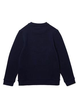 Sweat Lacoste Heritage Bleu Marine Mini