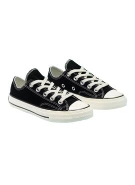 Baskets Converse Chuck 70 Noire Low pour Garçons