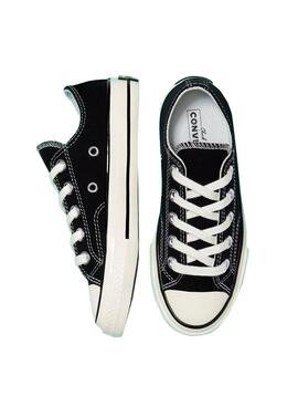 Baskets Converse Chuck 70 Noire Low pour Garçons