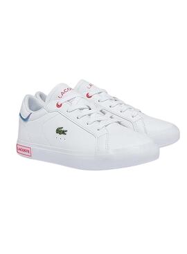 Baskets Lacoste Powercourt 0722 2 SUC Blanc