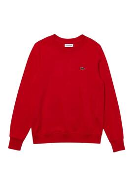 Sweat Lacoste Sport Rouge pour Femme