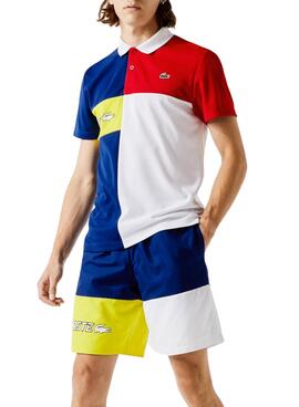 Polo Lacoste Sport Colorblock pour Homme
