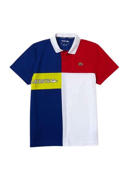 Polo Lacoste Sport Colorblock pour Homme