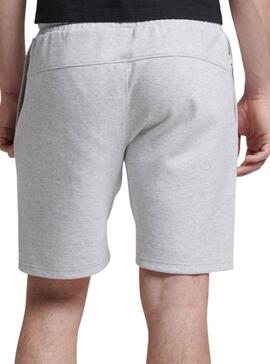 Bermuda Superdry Code Tech Gris pour Homme