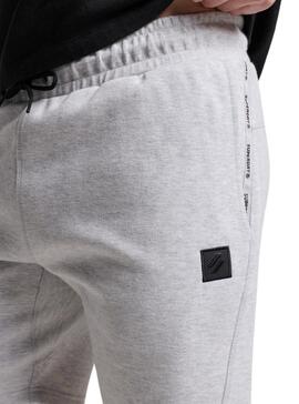 Bermuda Superdry Code Tech Gris pour Homme