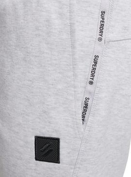 Bermuda Superdry Code Tech Gris pour Homme