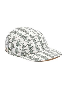 Casquette Lacoste LIVE Blanc et Noire Unisexe