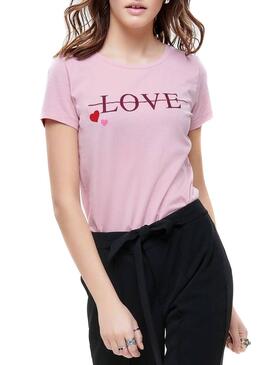 T-Shirt Only Amy Sensei Rose Femme