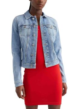 Veste Denim Tommy Jeans Trucker Slim Femme