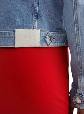 Veste Denim Tommy Jeans Trucker Slim Femme