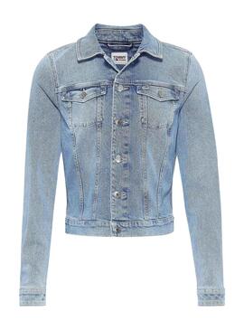 Veste Denim Tommy Jeans Trucker Slim Femme