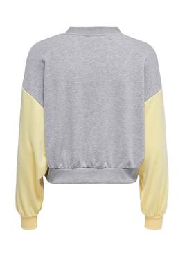 Sweat Only Nolia Gris pour Femme