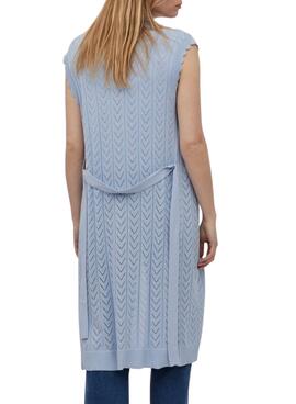 Gilet Vila Vishelley Bleu pour Femme