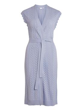 Gilet Vila Vishelley Bleu pour Femme