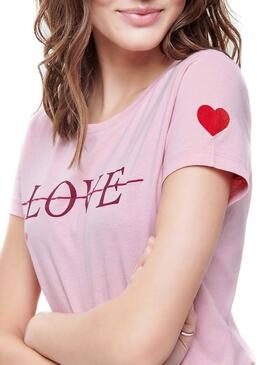 T-Shirt Only Amy Sensei Rose Femme