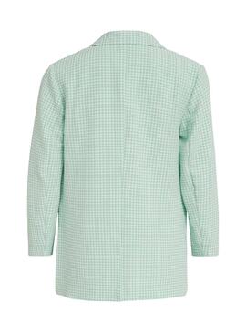 Blazer Vila Vilaidas 7/8 Sleeve Turquoise Femme