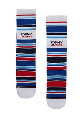 Chaussettes Tommy Hilfiger Rayures Multicolor Unisexe