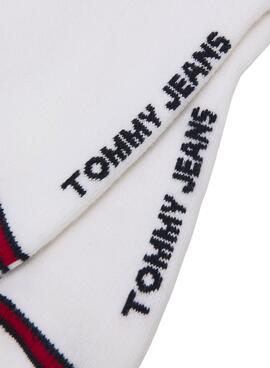Pack 2 Chaussettes Tommy Jeans Bracelets de Cheville Blancs