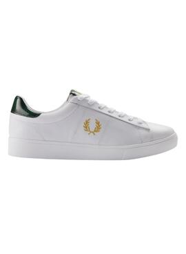 Baskets Fred Perry Spencer Blanc Vert Homme