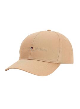 Casquette Tommy Hilfiger Established Camel pour Homme