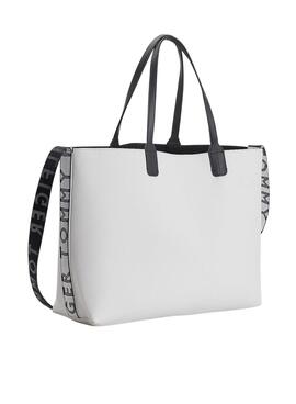 Sac À Main Tommy Hilfiger Signature Iconic Blanc Femme
