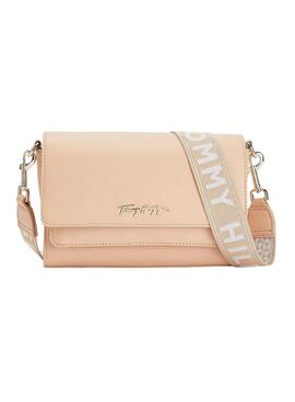 Sac À Main Tommy Hilfiger Joy Beige pour Femme
