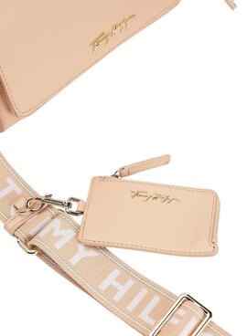 Sac À Main Tommy Hilfiger Joy Beige pour Femme