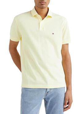 Polo Tommy Hilfiger 1985 Regular Jaune Homme