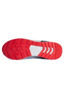 Baskets Munich Alpha 62 Noires Homme.