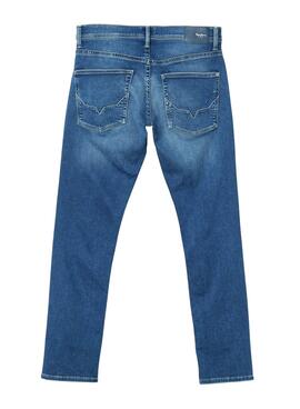 Jeans Pepe Jeans Track Bleu pour Homme