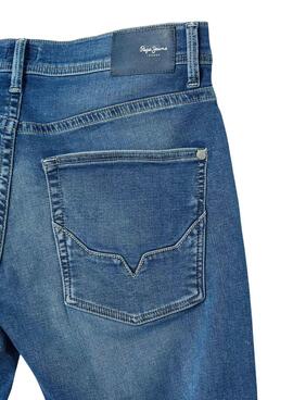 Jeans Pepe Jeans Track Bleu pour Homme