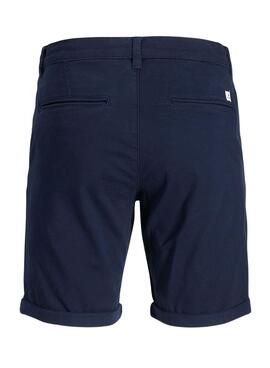 Bermudas Jack et Jones Dave Bleu Marine Homme