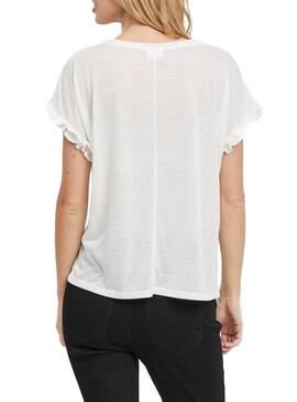 T-Shirt Vila Vihaldis White Woman