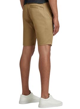 Bermuda G-Star Bronson 2.0 Slim Tostada Homme