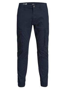 Pantalon Jack & Jones Cargaison Paul Flake Bleu Marine