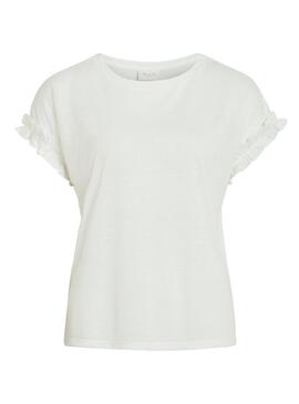 T-Shirt Vila Vihaldis White Woman