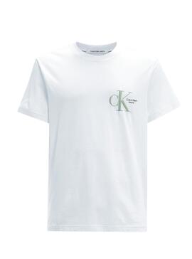 T-Shirt Calvin Klein Dynamic Blanc pour Homme
