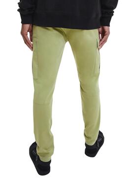Pantalon Calvin Klein Cargo Vert Homme