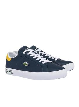 Baskets Lacoste Powercourt 0722 4 SMA Marine